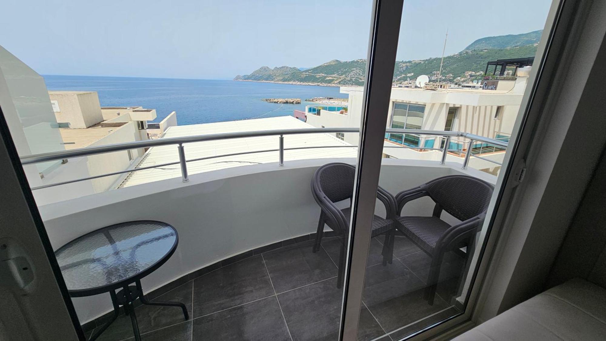 Villa Alba Apartments Dobra Voda Exterior foto